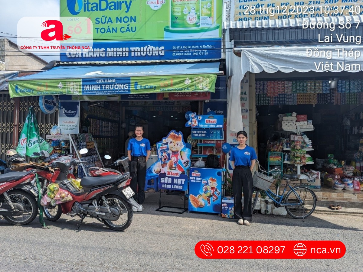 Sampling campaigns (Phát mẫu thử sản phẩm)