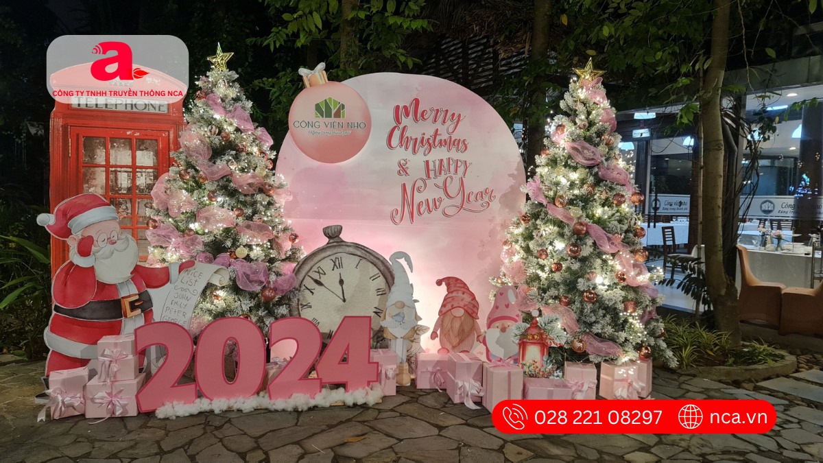Các sản phẩm trang trí Noel trọn gói do NCA thực hiện 2
