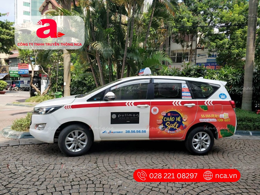 Đặc điểm của quảng cáo trên xe taxi