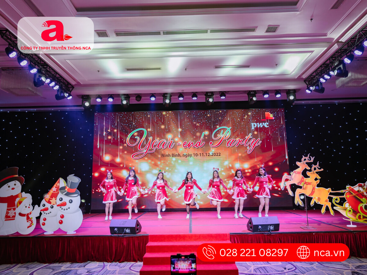  thứ tự và thời lượng các tiết mục buổi tiệc niên