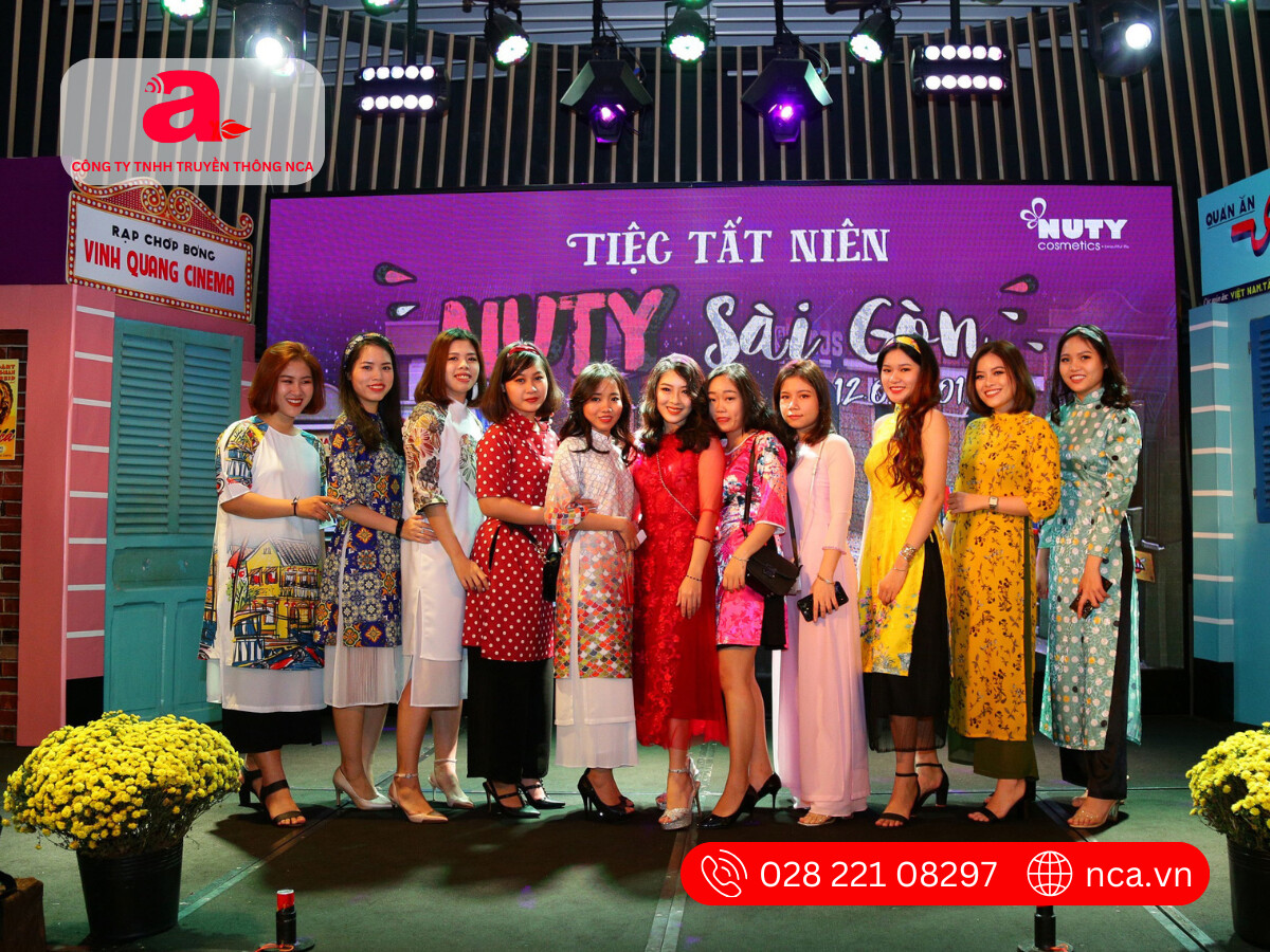 Một số hình ảnh tổ chức tiệc tất niên