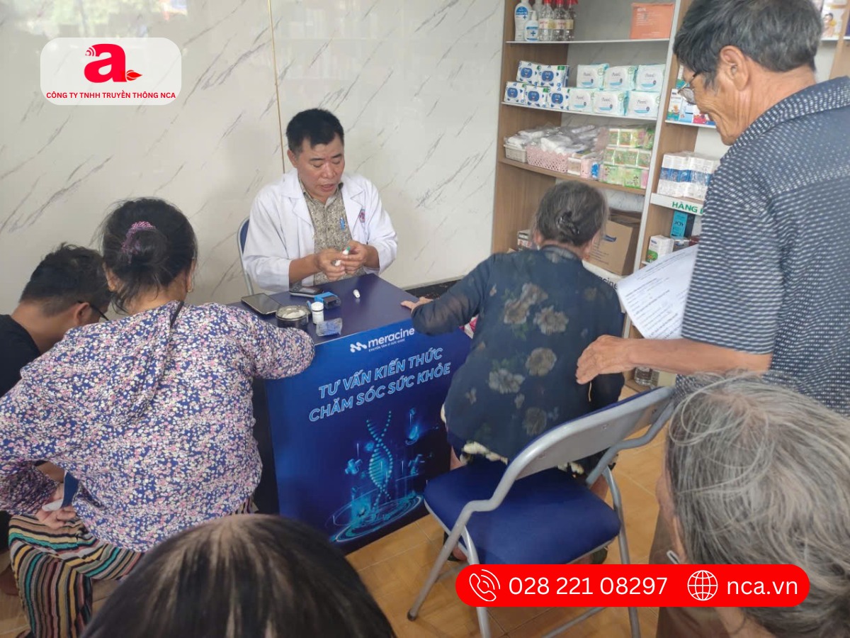 NCA triển khai Activation "Meracine - Gieo Mầm Sức Khỏe Xanh" ảnh 1