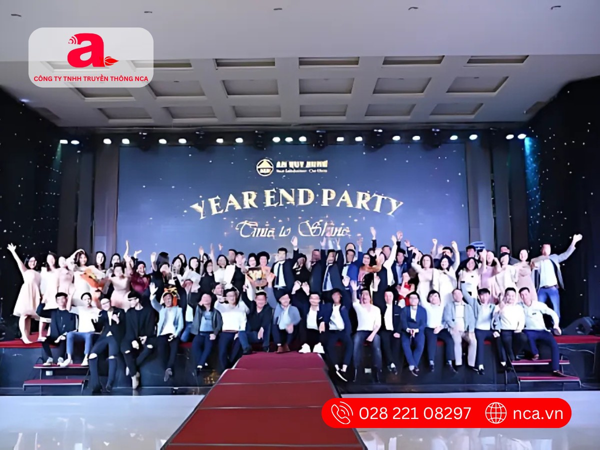 Các loại hình sự kiện nội bộ phổ biến - Year end party