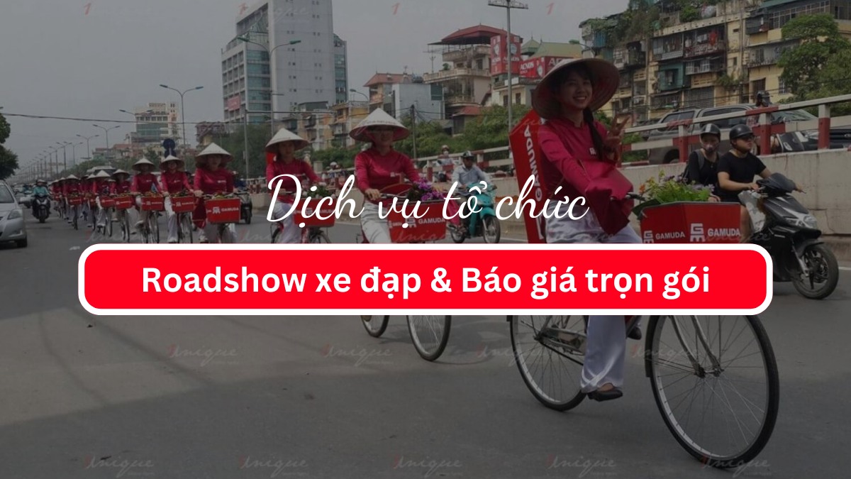 Dịch vụ tổ chức Roadshow xe đạp & Báo giá trọn gói