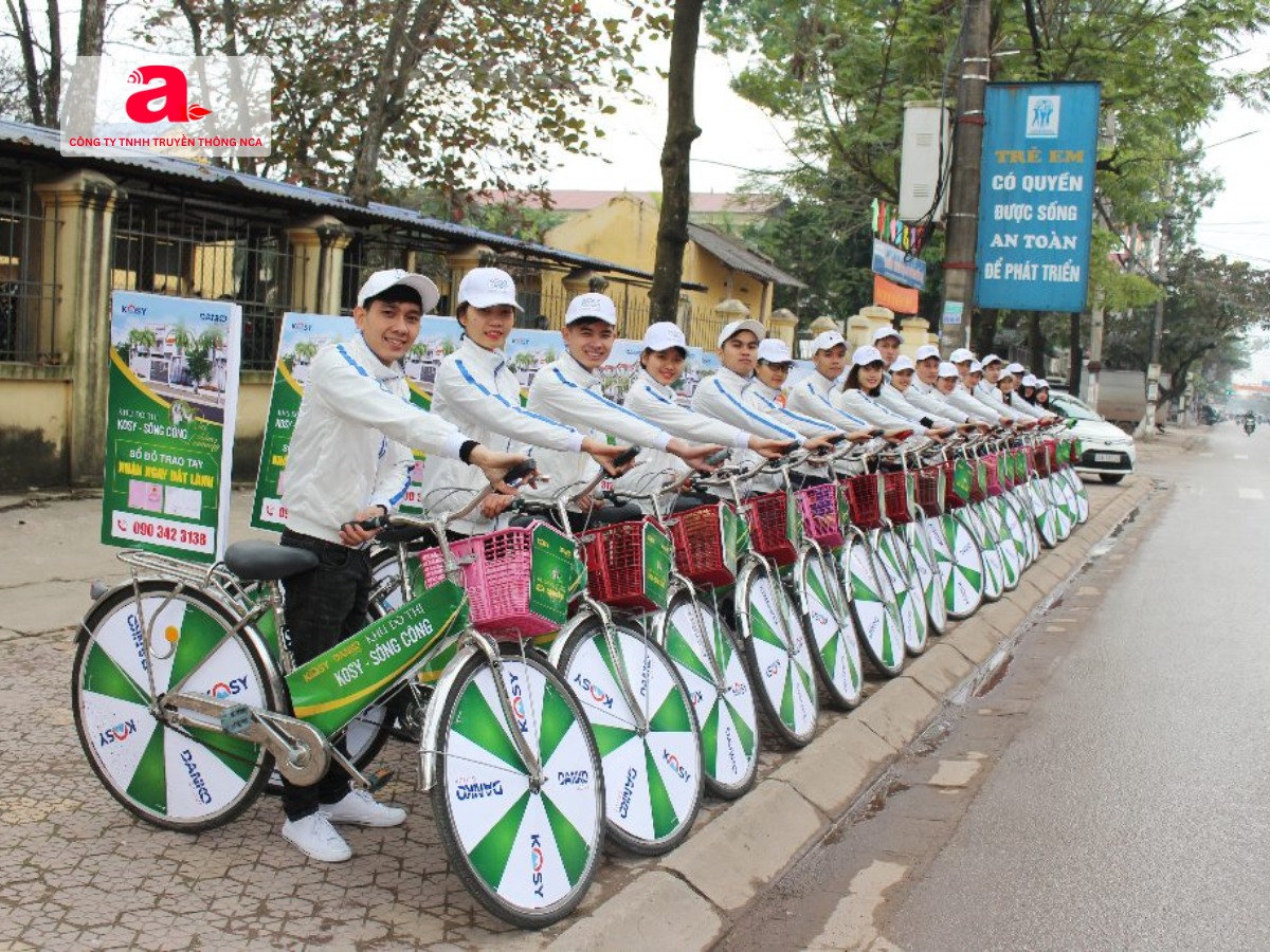 Những lưu ý khi triển khai chạy Roadshow xe đạp