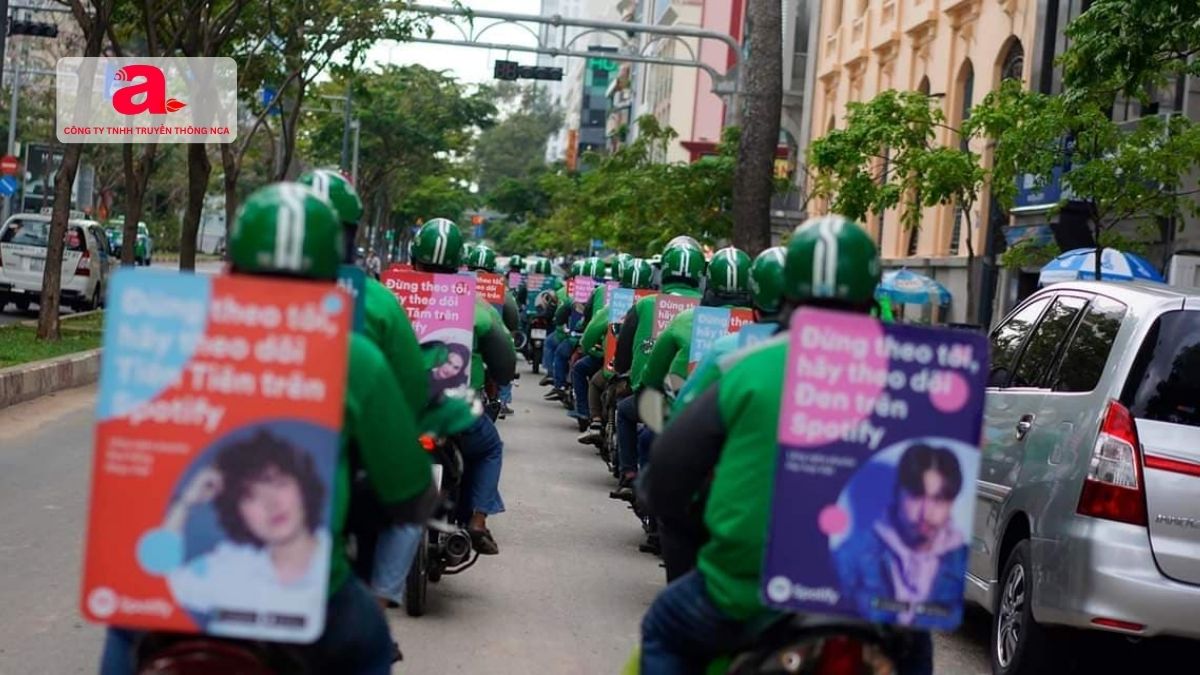 Dịch vụ tổ chức chạy Roadshow xe máy tại NCA Communication